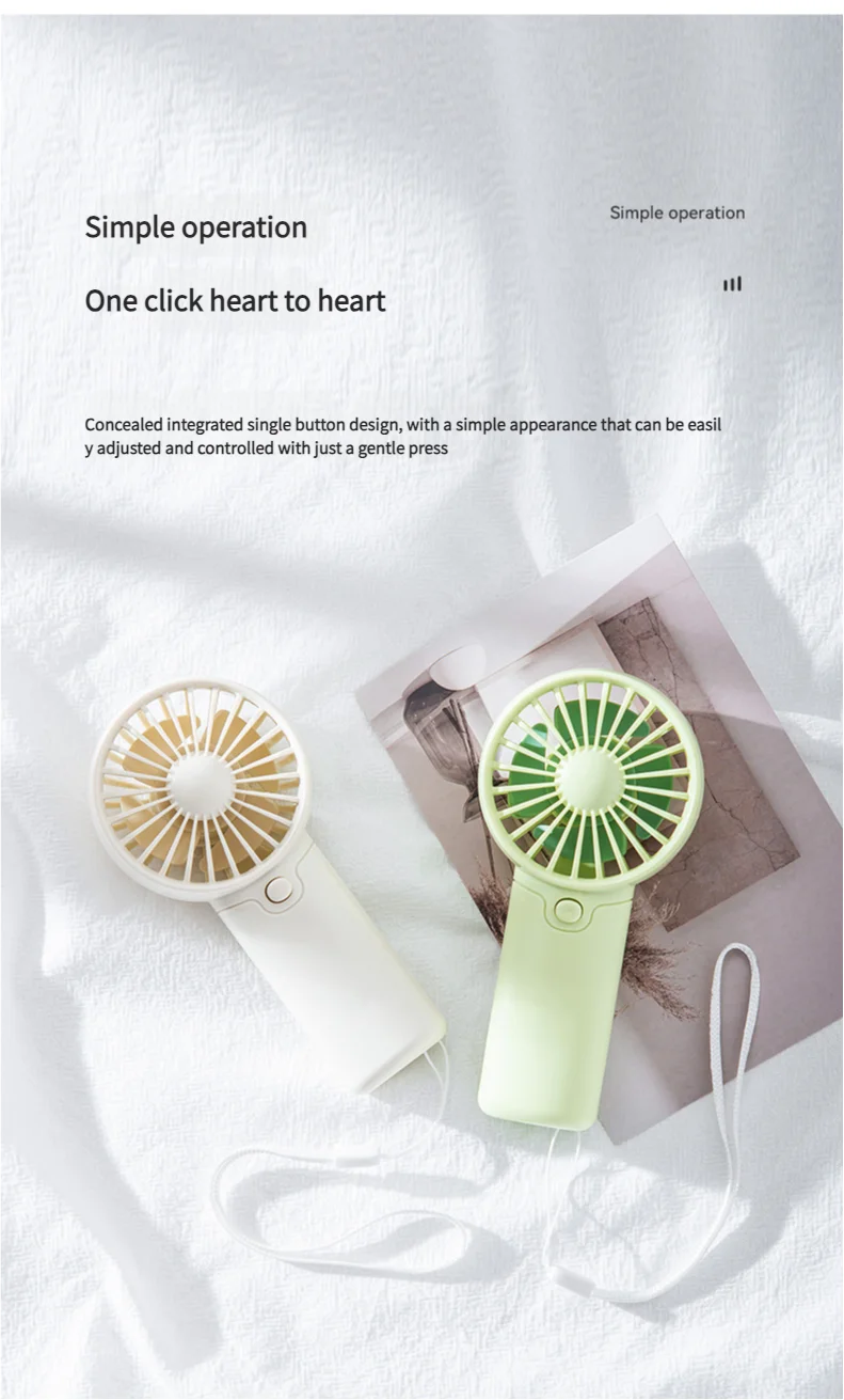 Mini Ventilator Portabil - Compact & Ușor de Buzunar