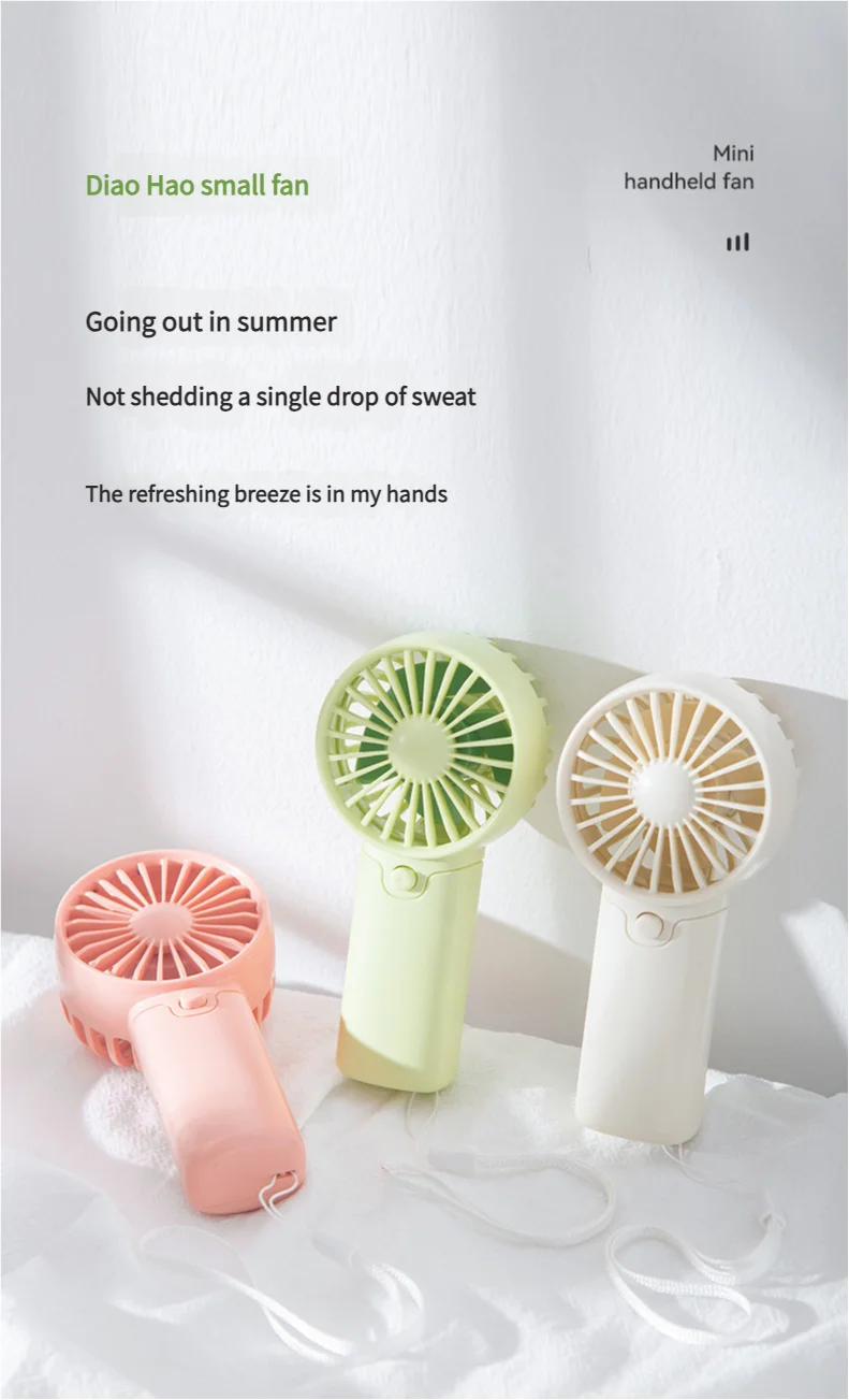Mini Ventilator Portabil - Compact & Ușor de Buzunar