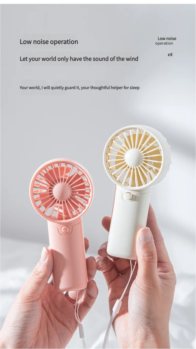 Mini Ventilator Portabil - Compact & Ușor de Buzunar