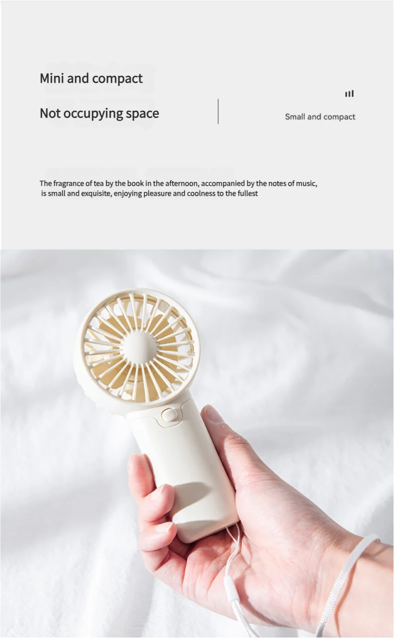 Mini Ventilator Portabil - Compact & Ușor de Buzunar
